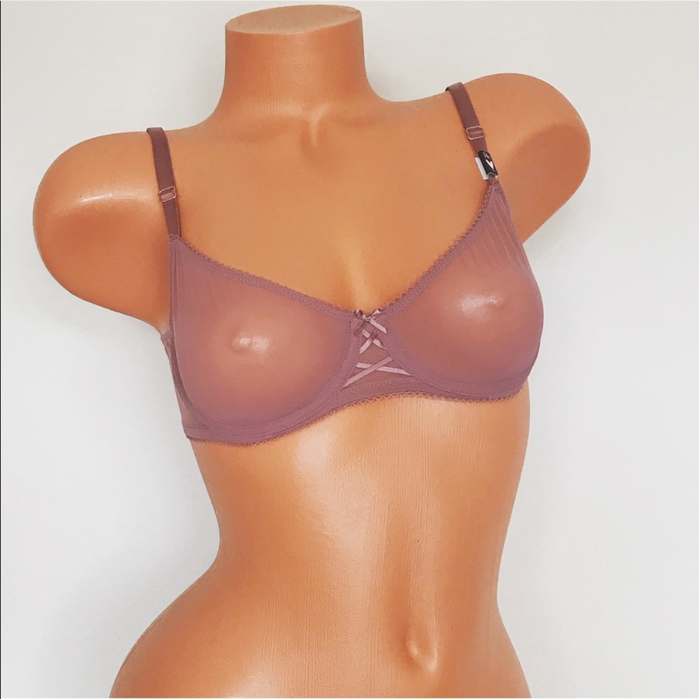 VS | Dream Angels Sheer Unlined Balconet Bra